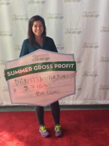 Печалба от лятото на Деница Върбанова